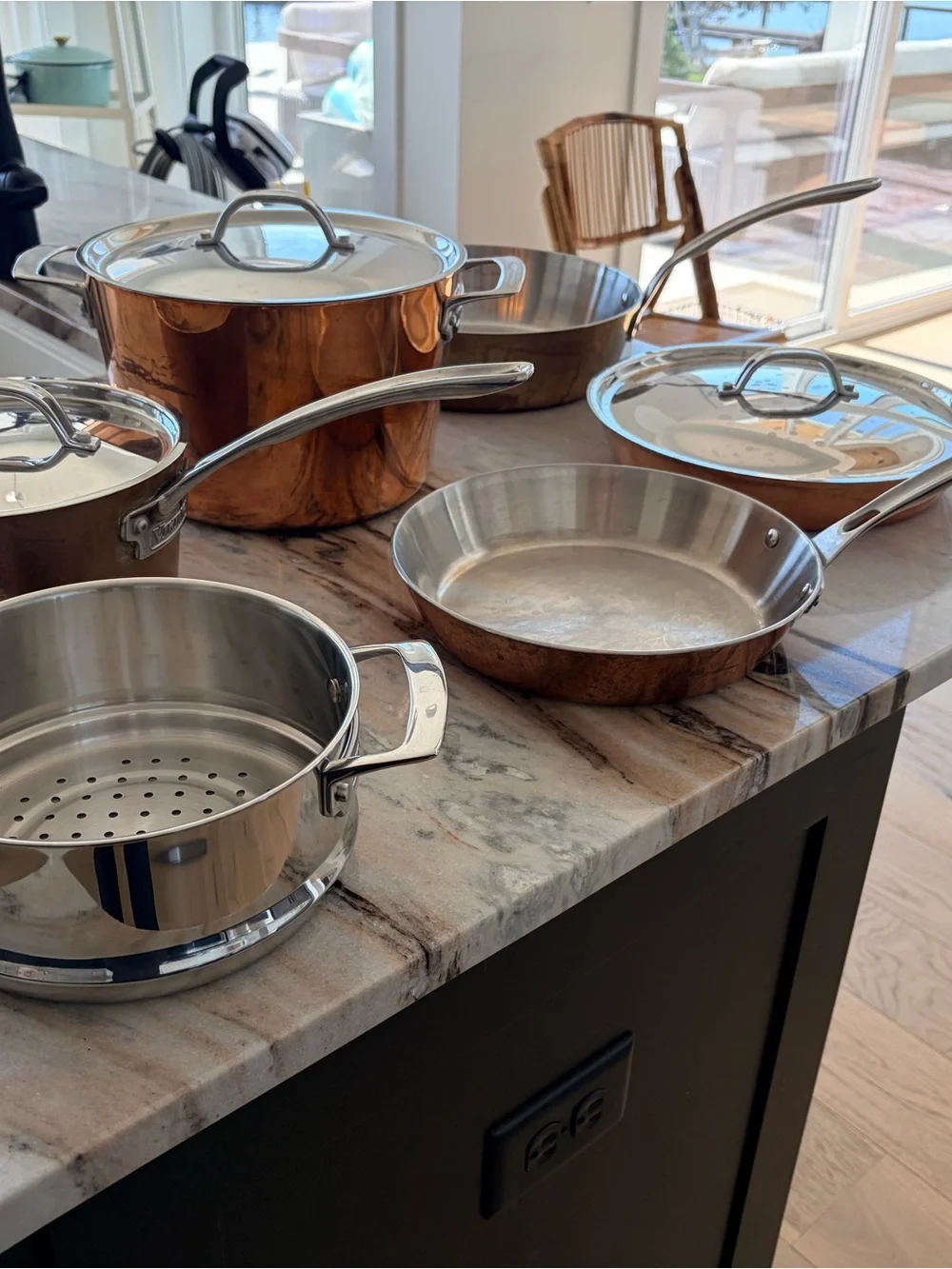 Viking Copper Cookware Set – Barely Used – Professional Quality